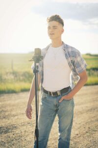 calgary high school grad singing calgary personalized grad photoshoot