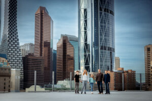 Calgary skyline photography