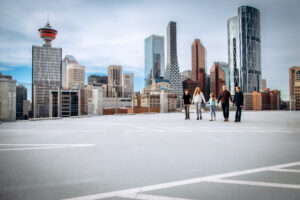 Calgary city skyline photos