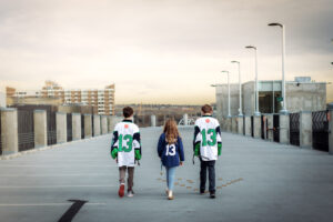 Calgary urban family photoshoot